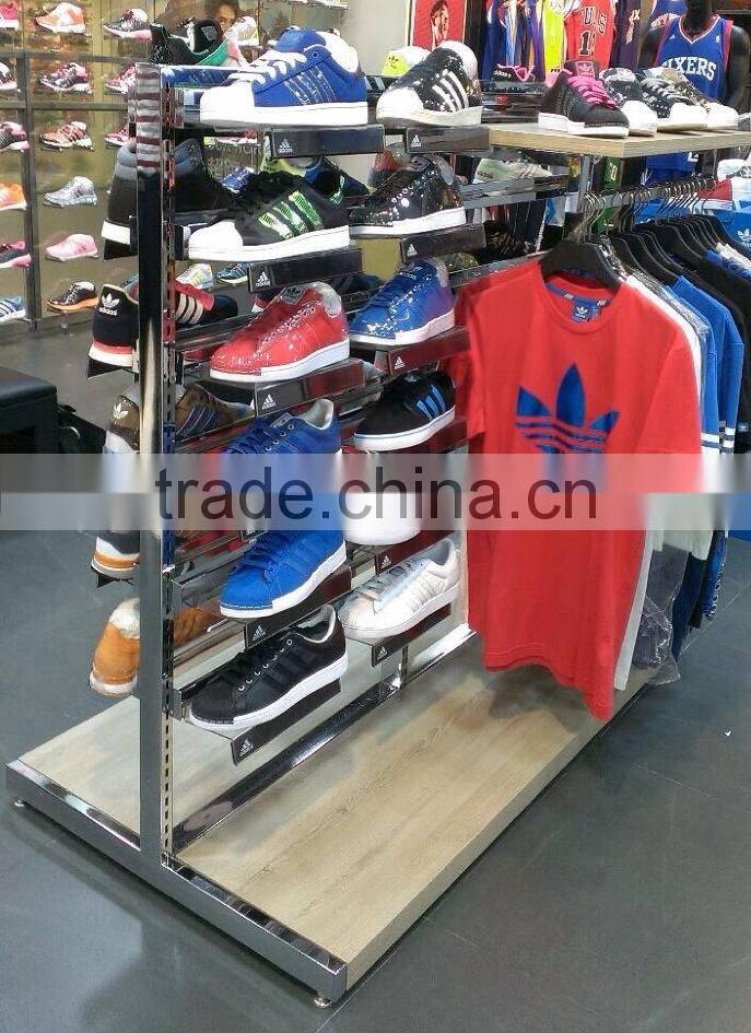 Chrome clothing rack