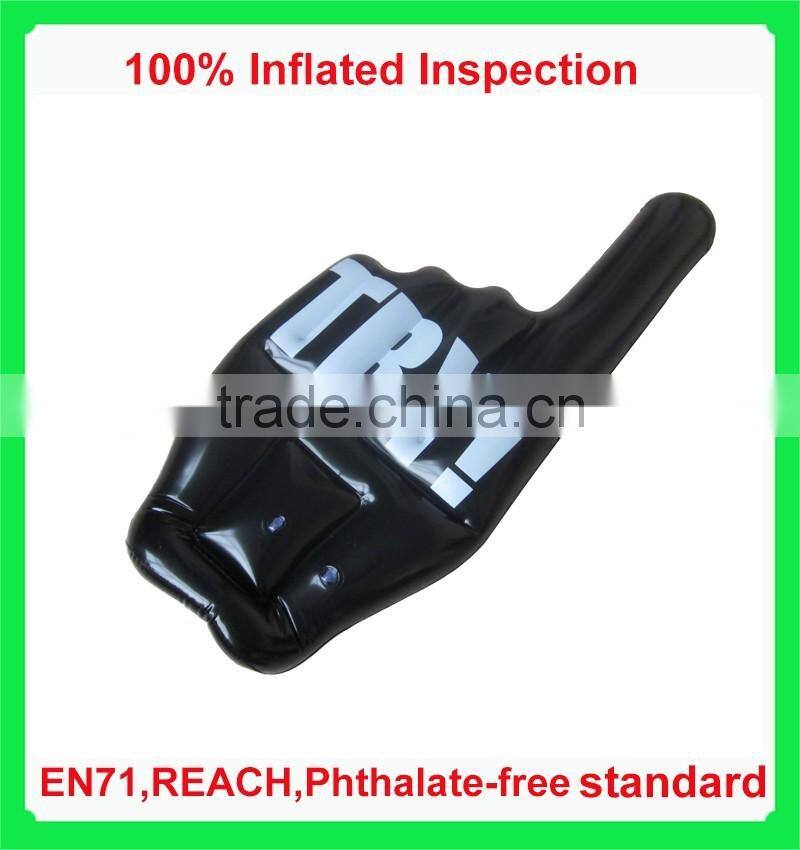 PVC inflatable fun hand