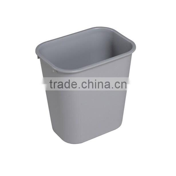 Green decorative anti-theft heat-resistance plastic Garbage Can