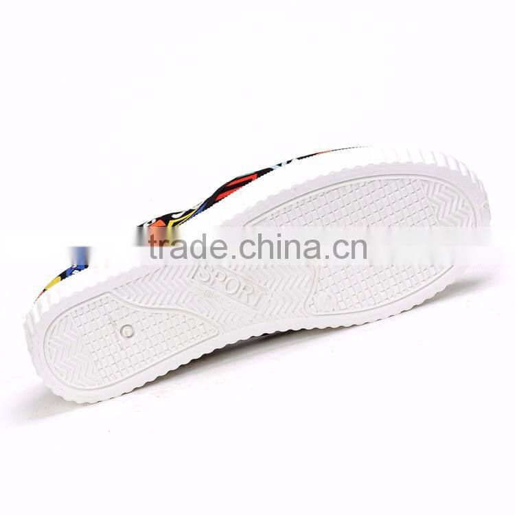 2016 women flat shoes canvas slip on shoes from china shoe factory