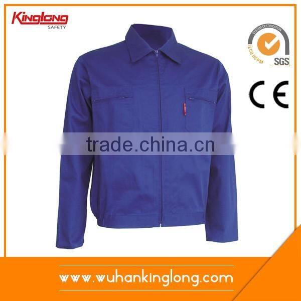 Man's workwear fire resistant cotton jacket safety coat