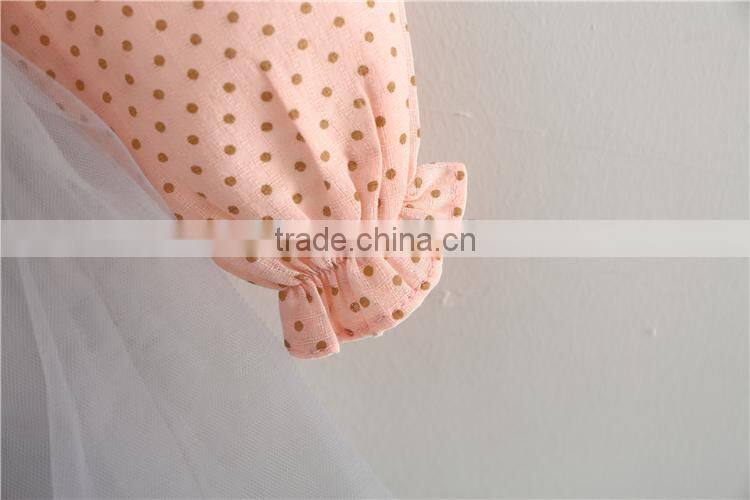 Boutique Princess Clothes Set Spring Baby Long Sleeve Shirt Gray Skirt Children Girl Wear 2017