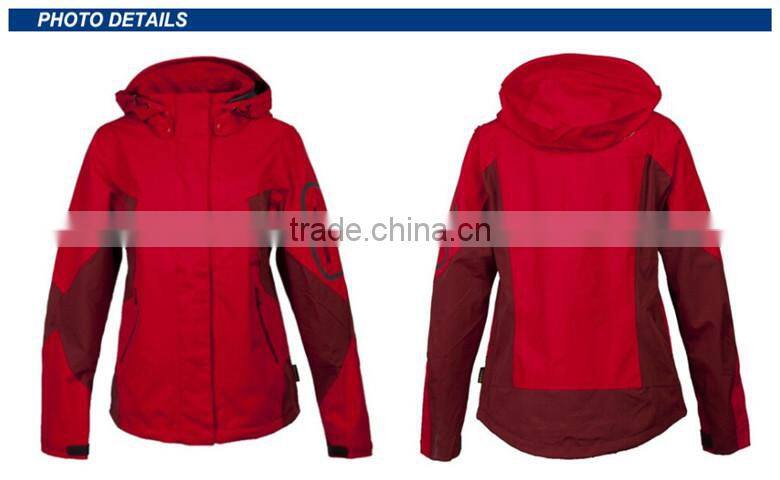 High quality ski jacket ,Customized woman jacket,softshell jacket