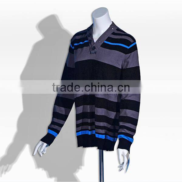 2015 high fashion women's v-neck pullover sweater