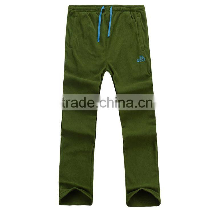 Weather Protection Water Resistant Men Fleece Pants