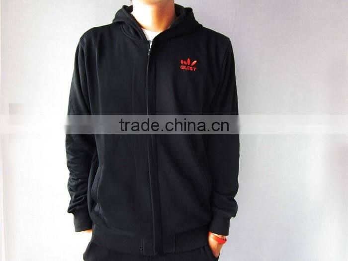 OEM factory promotion zipper hoodie thin hoodies black fashion 5xl hoodies