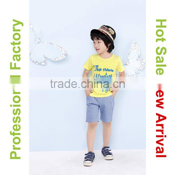 Fashion dotted korean kids clothes wholesale
