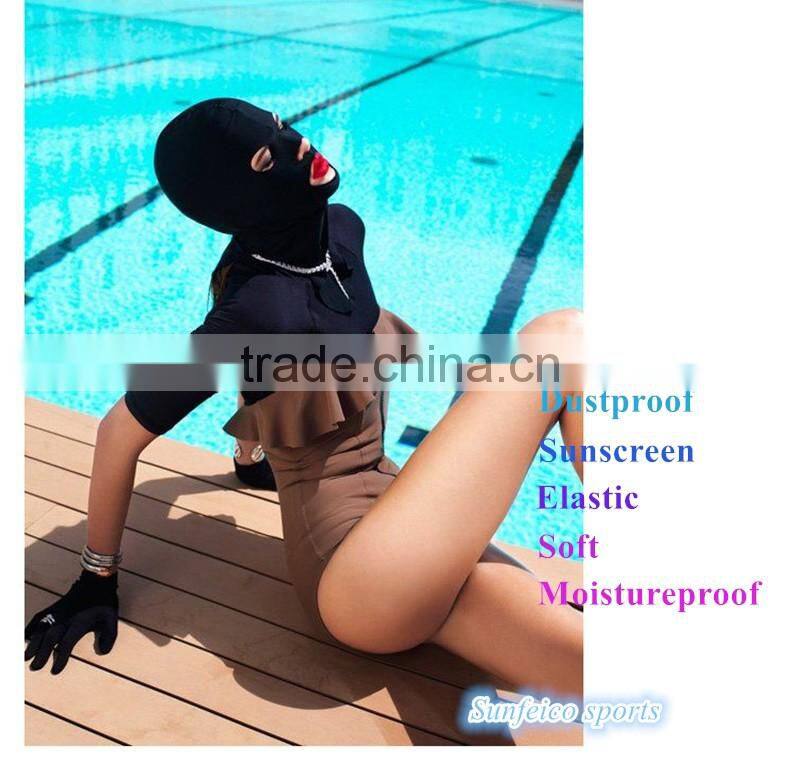 Diving Accessories Hood Cap Protector Face Mask ~Fashion Sun Protection Swimming Face Mask~Guard Head Swimming Cap~Accept Custom