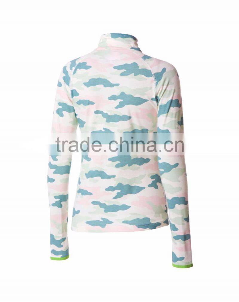 Womens Long Sleeve Casual Fitness Weae Zipper Jacket sweatshirt Without Hood