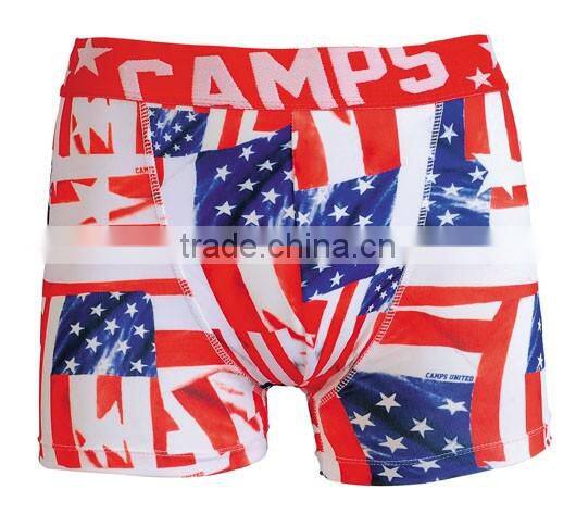 Men underwear with sublimation print
