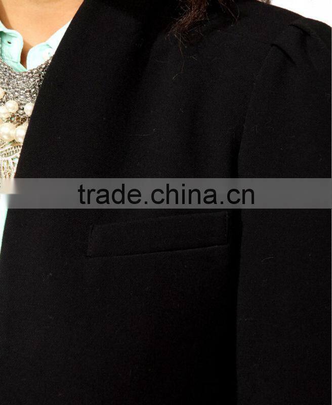 Ladies's Cropped Colorblocked Blazer