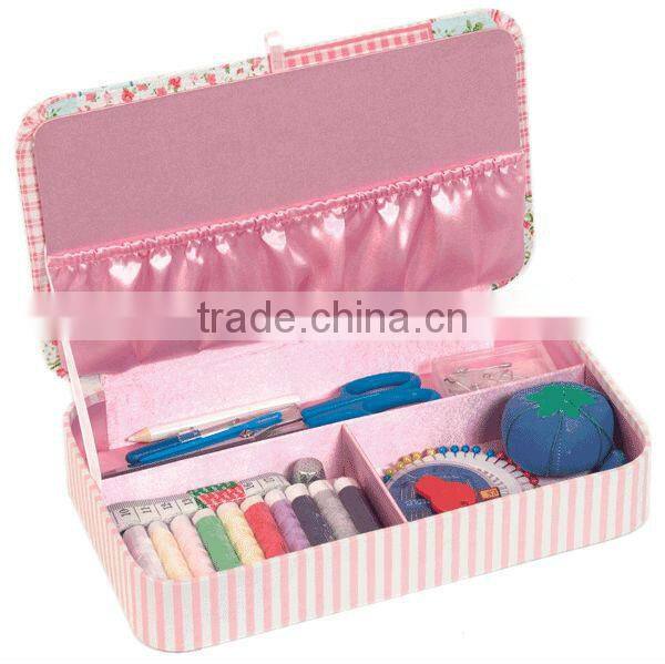 superior quality fabrics sewing box