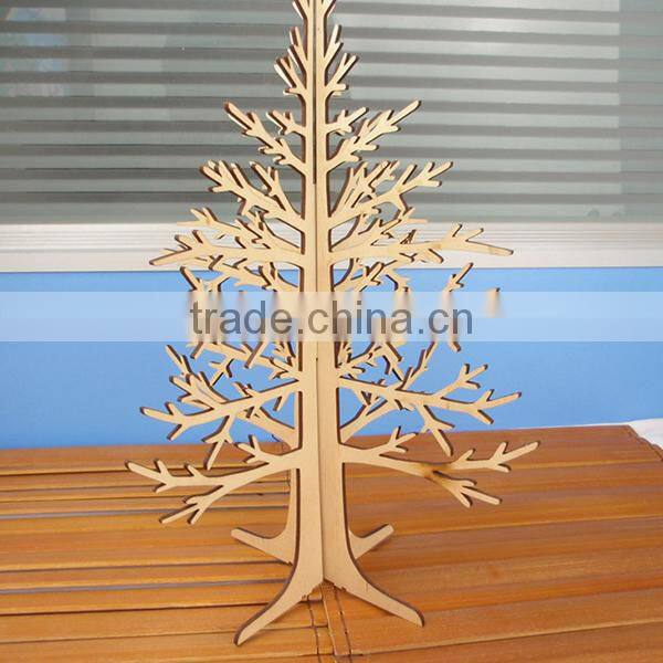 DIY Christmas Tree Ornament Wood Craft Christmas Gift Decoration