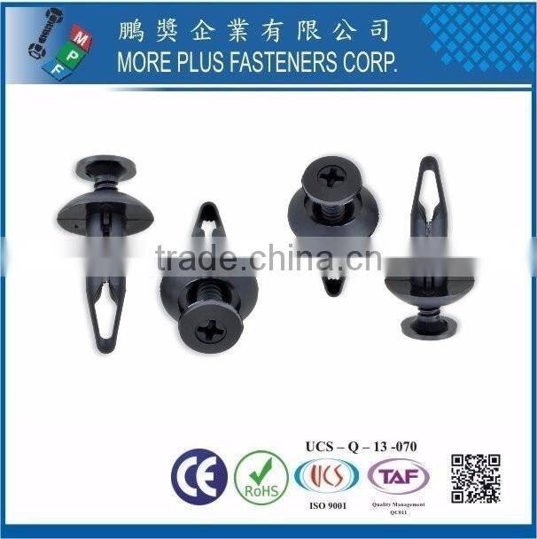 Taiwan Stainless Steel PC N66 Natural Black Nylon Plastic Clip Small Plastic Clips Plastic Swivel Clip