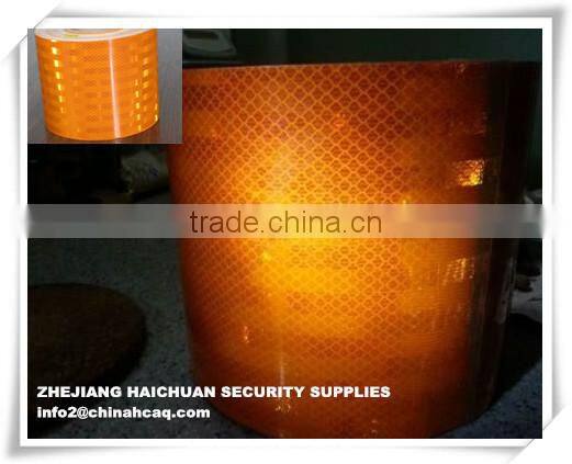 Scalable orange High intensity prismatic reflective tape in roll