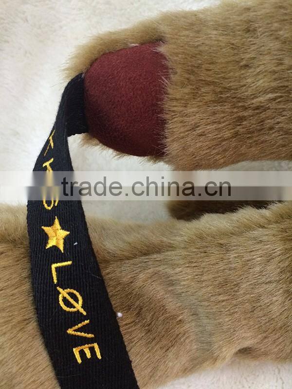 Kids plush animal backpack OEM plush teddy bear backpack