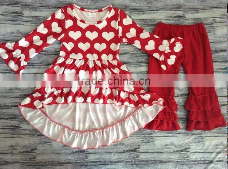 Easter boutique kids clothing remake girl rabbit print outfits spring boutique girl clothing sets