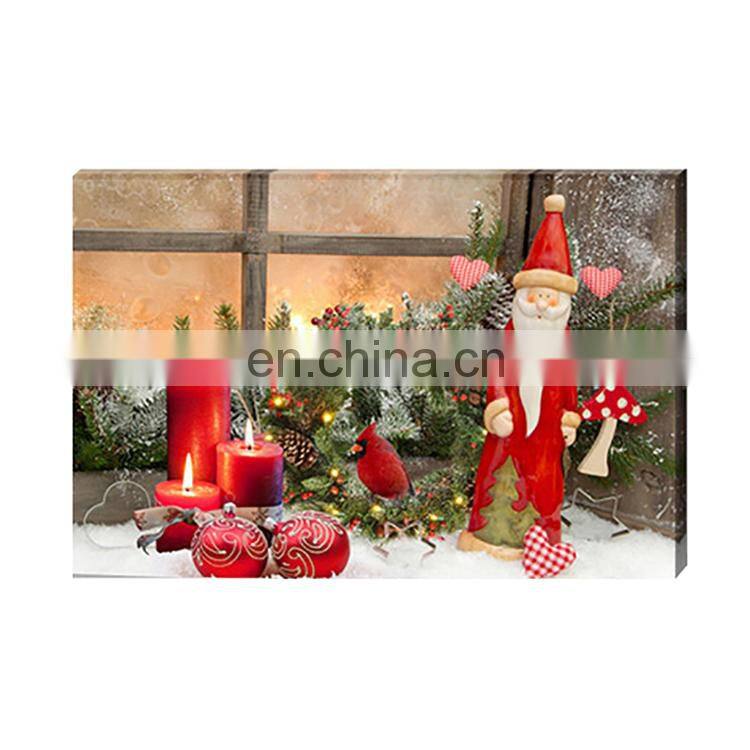 Flashing Framless Canvas Cat Painting