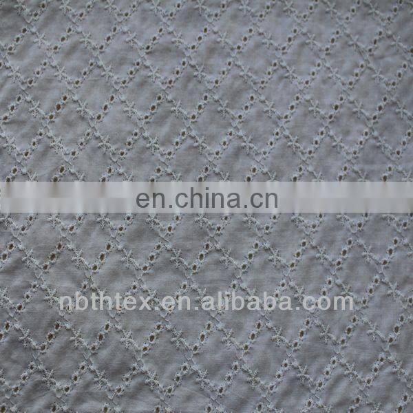 100%cotton woven embroidery fabrics,customized design and color