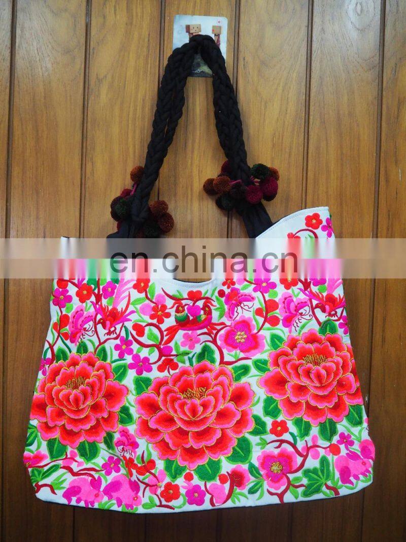Thai cotton tote bag hmong JUMBO fabric Tote Bag hmong hill tribe bags