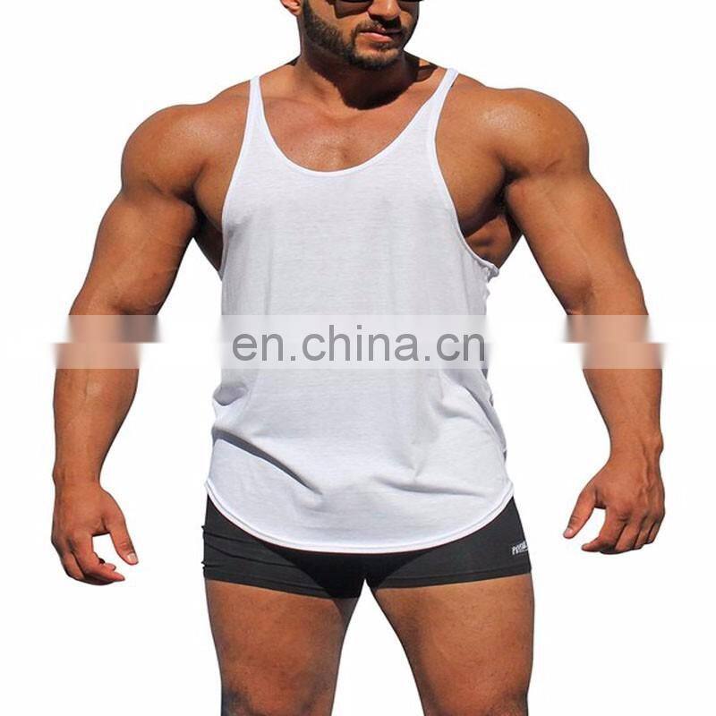 Wholesale Custom Oem deep cut v neck gym singlets