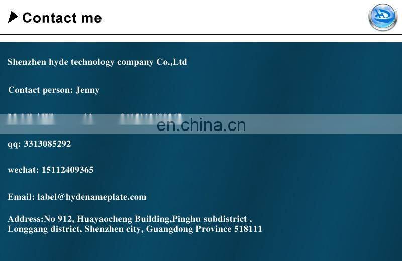 Locatable Rose Gold Nickel Foil Electroform Sticker