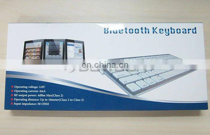 Wholesale Mini Bluetooth Wireless Keyboard for iPad 2 3 iPhone 4G 4S Mac Tablet PC