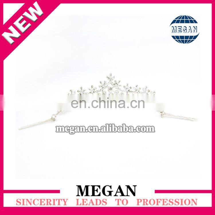 Factory Wholesale Pearl Crystal wedding bridal bulk princess Rhinestone tiaras