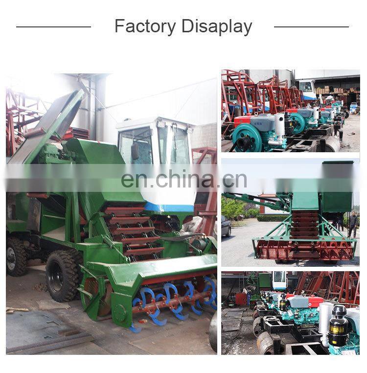 china suppliers salt combine Harvester cutting harvesting machine