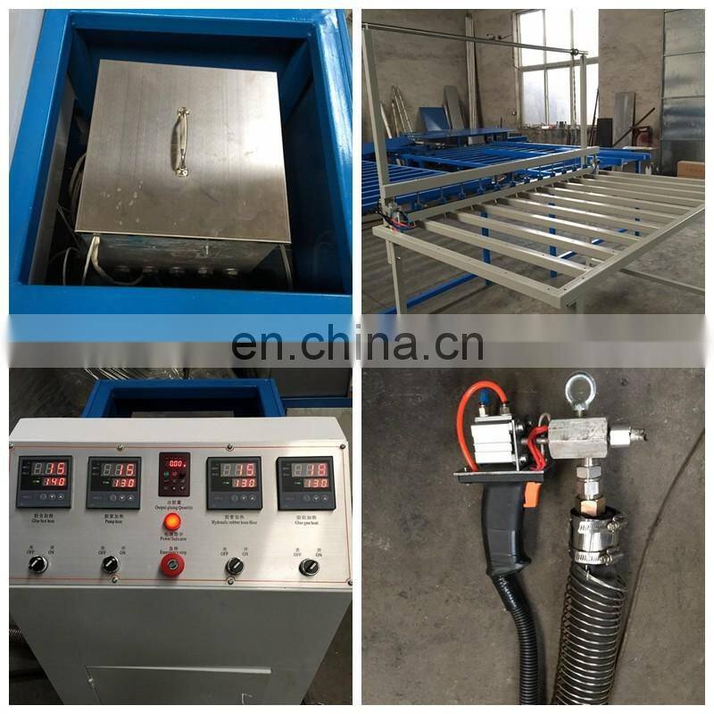 Insulating glass hot melt adhesive coating machine