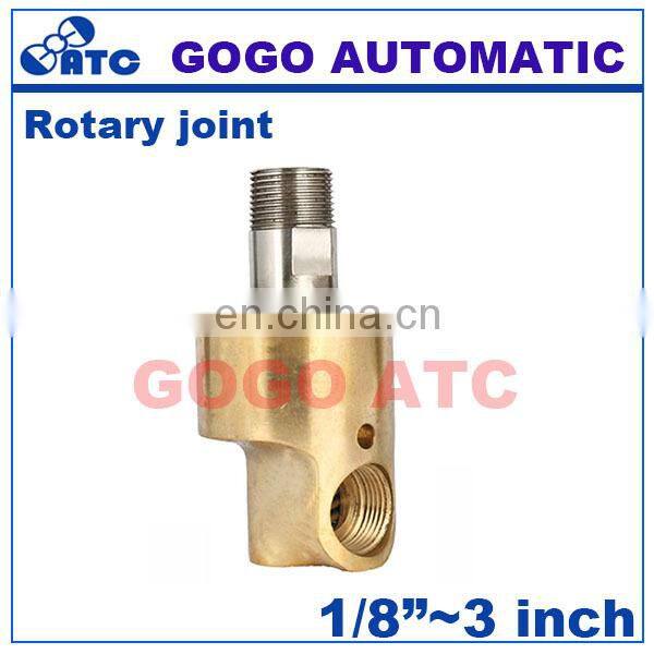 rotary swivel joint for pipe 3/8 inch 100 degree water swivel connector
