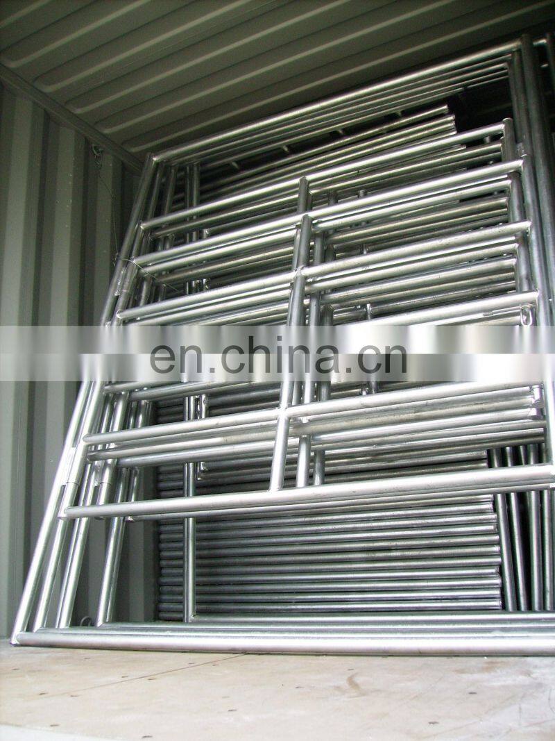Galvanized fencing panel powder coated fencing panels