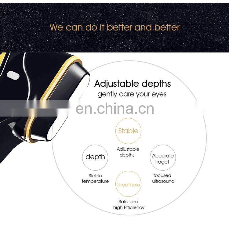 Ultrasonic rf skin tightening machine for facial wrinkle removal face lifting