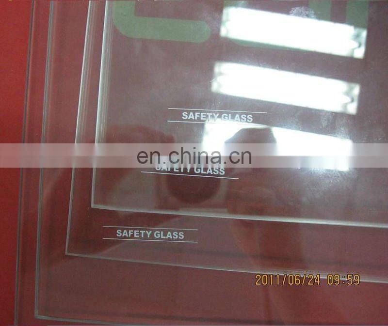 10 mm EN12150 1 EN12600 clear Tempered float Glass