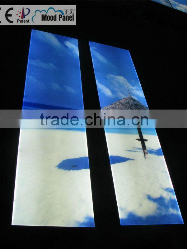 luminous virtual window LED wall light