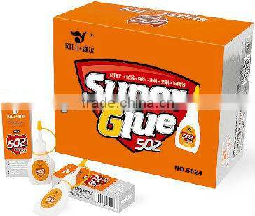 502 Instant Super Glue in plastic bottle
