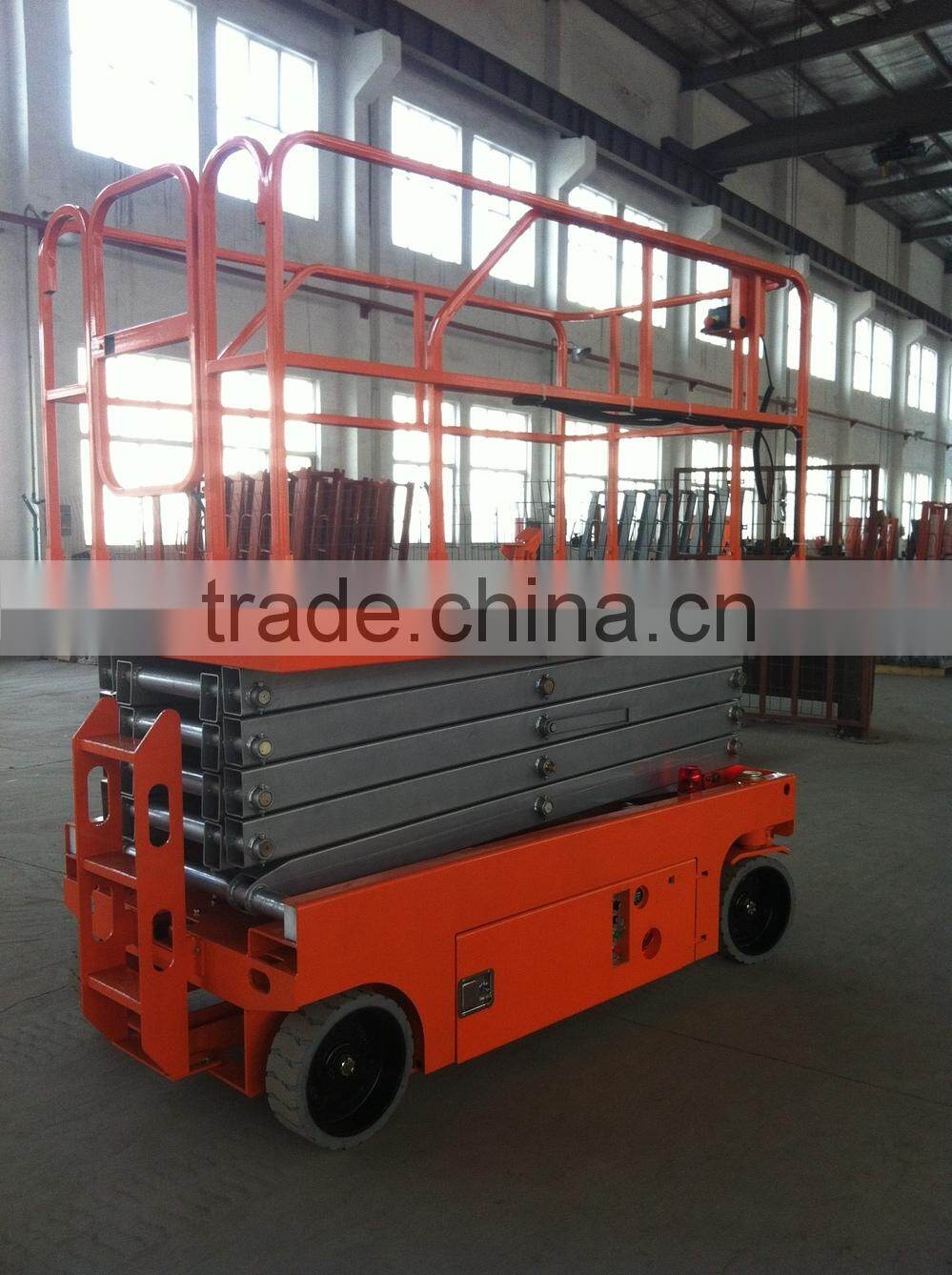 6-12m 300kg electric mobile scissor lift