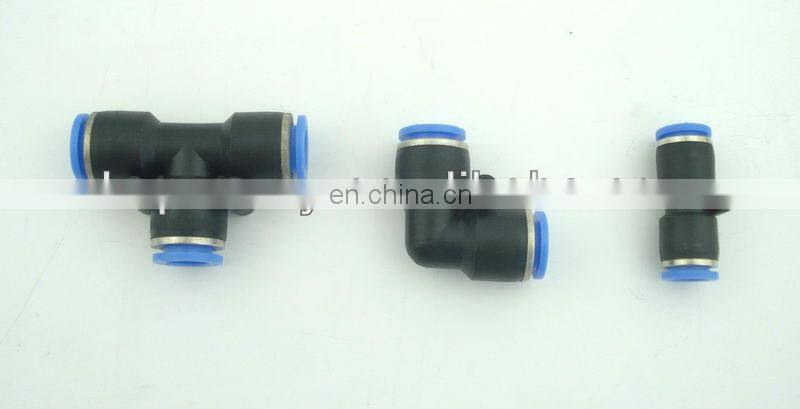 Quick-acting coupling for hot tub water hose plastic tube fittings