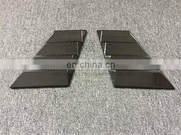 G class w463 Hood Front Side Vent Sticker Cover for G350 G500 G55 G63 G65 Carbon Fiber Fender Add-on Vents