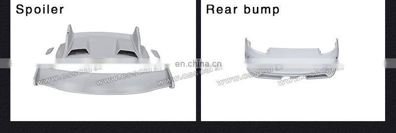 FRP Material Front Bumper Protector Upgrade Body Kit Suitable For Porsche 911-991.2 2014-2016