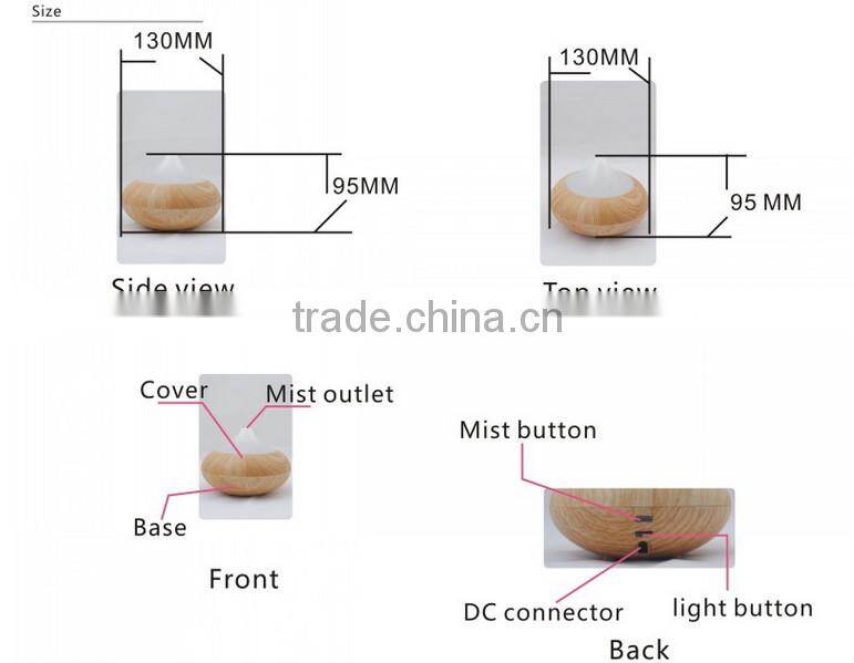 Ultrasonic aroma diffuser / wholesale aromatherapy diffuser