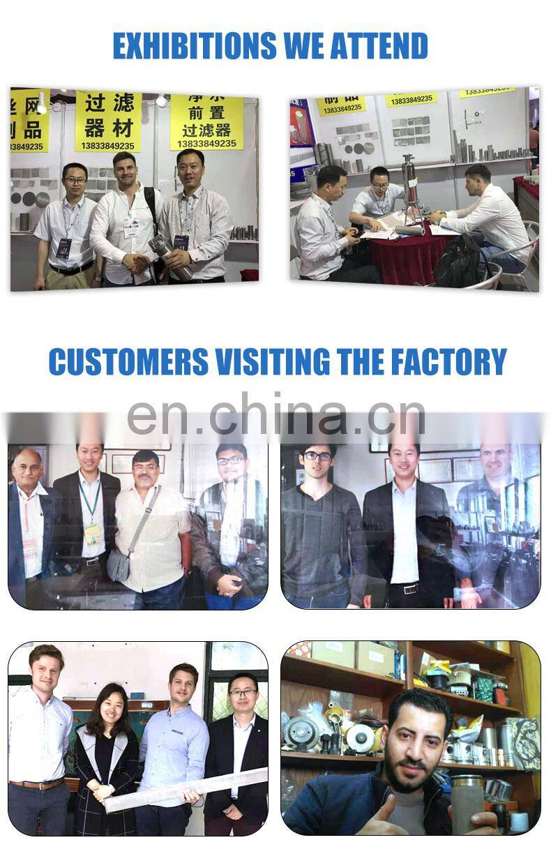 customized Stainless steel punching filter cartridge