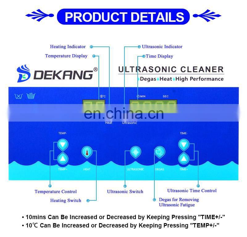 4.5L Digital Control Automatic Ultrasonic Golf Ball Cleaner for Glasses