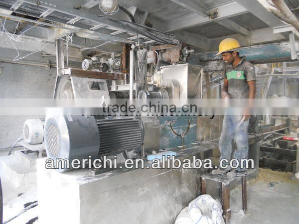 Pre gelatinized starch extruder