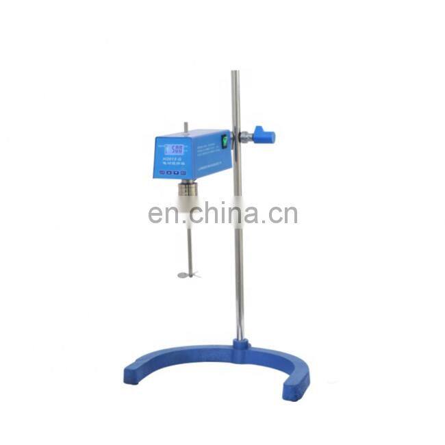 10L Variable Speed Lab Mixer Agitator With Shaft Blades
