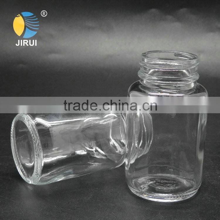 wholesale 100ml high quality food grade glass pill table bottle