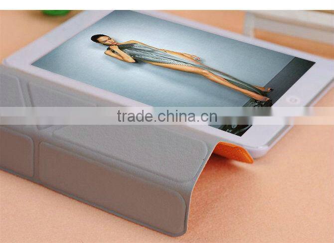 2015 Wholesale China New Arrival best quality cheap leather case for apple ipad mini smart cover