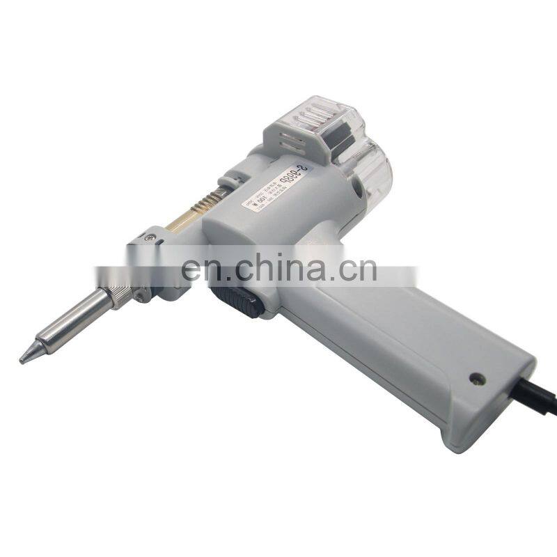 S-998P 220V 100W Electric Desoldering Gun Double-Pump Vacuum Pump Solder Sucker