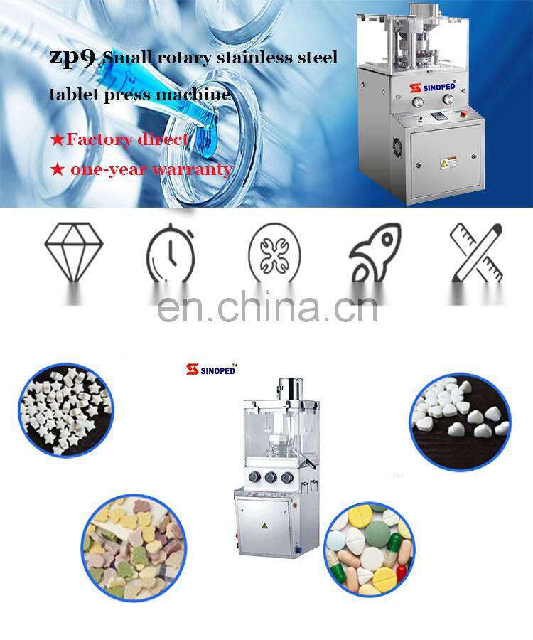 High Capacity Automatic Medical Pharmaceutical Rotary Pressing Pill Tablet Press Machine
