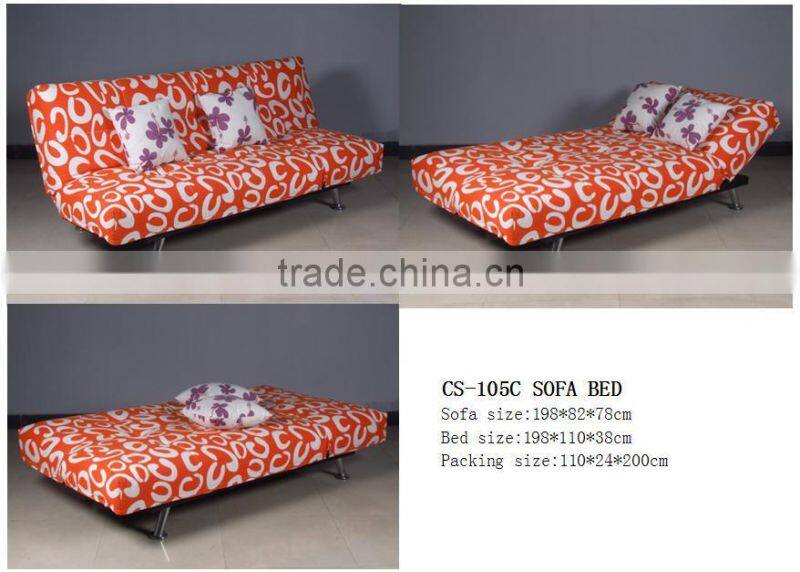 Metal Fabric Home Sofa Bed Furniture